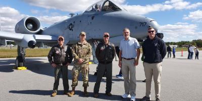 Congressman Andy Harris with members of the Air Force