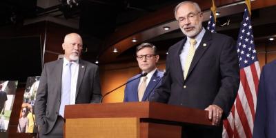 Congressman Andy Harris joins House GOP leadership for Press Conference.