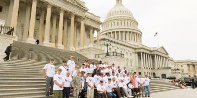 Veterans Photo On The Capitol