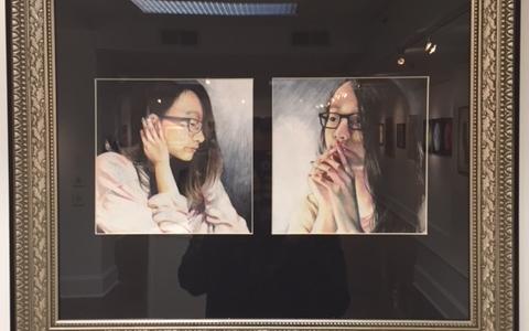 "Self-Portraits" by Minnthu Phan, North Caroline High School