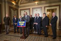 Congressman Harris at Press Briefing