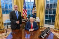 Congressman Harris with President Trump